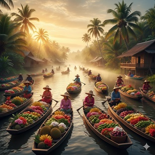 بازارهای خاص دنیا؛ جایی که فرهنگ، رنگ و زندگی جریان دارد