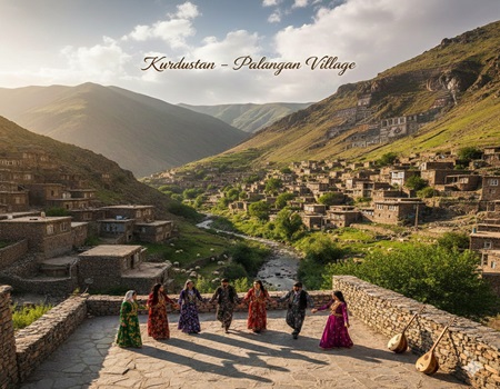 روستای پالنگان؛ جایی که تاریخ، طبیعت و زندگی هنوز نفس می‌کشند