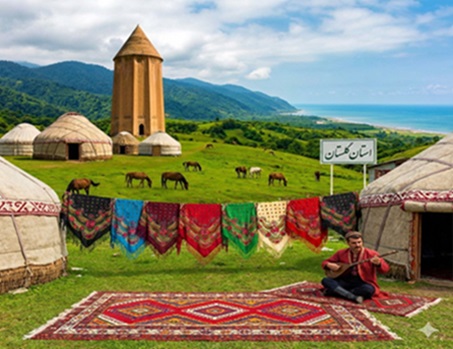 گلستان ، سرزمین چند چهره ی ایران