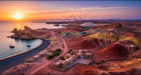 جزیره هرمز؛ موزه‌ای زنده از طبیعت، رنگ و تاریخ